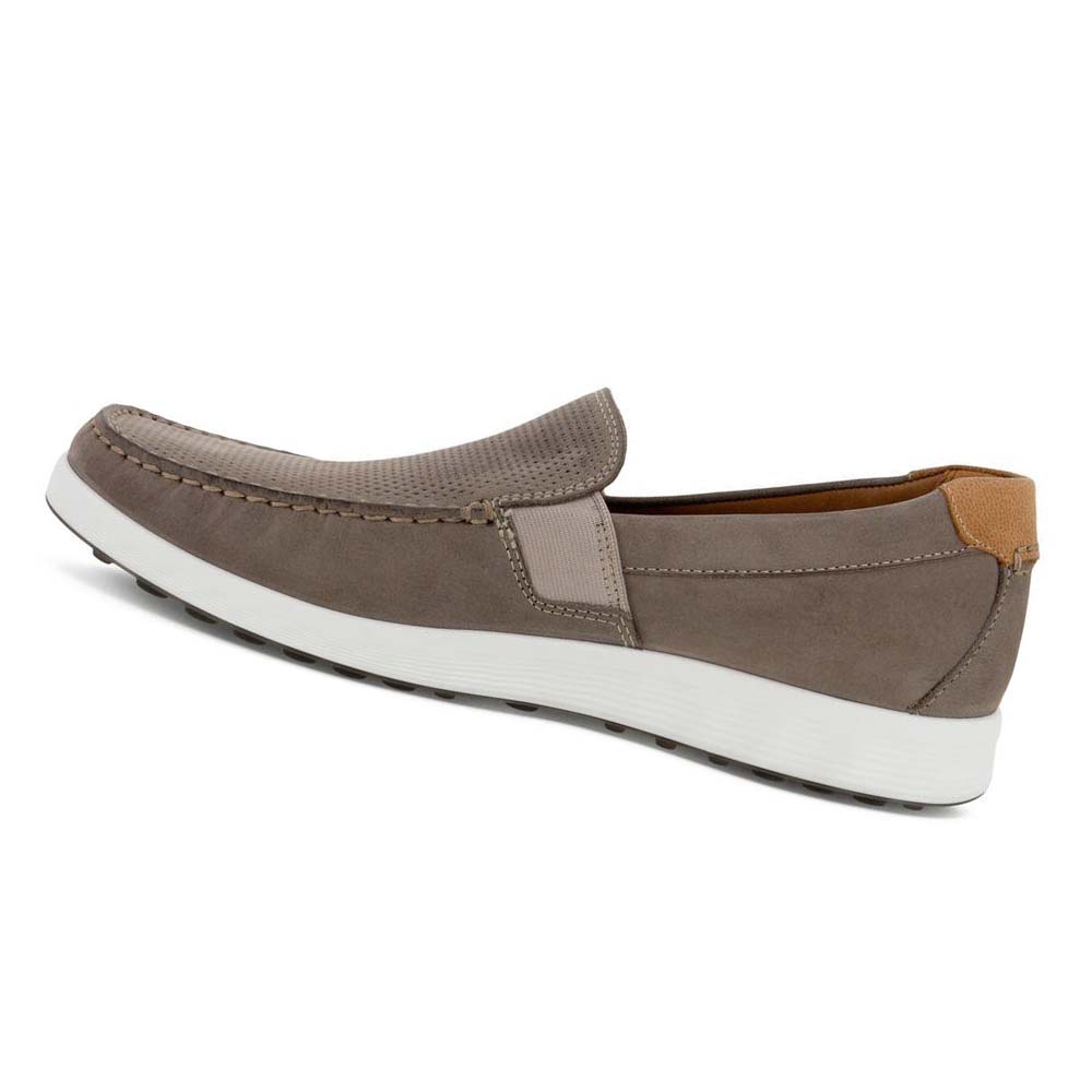 Pánské Boty Casual Ecco S Lite Moc Summer Šedé Hnědé | CZ 471PJJ